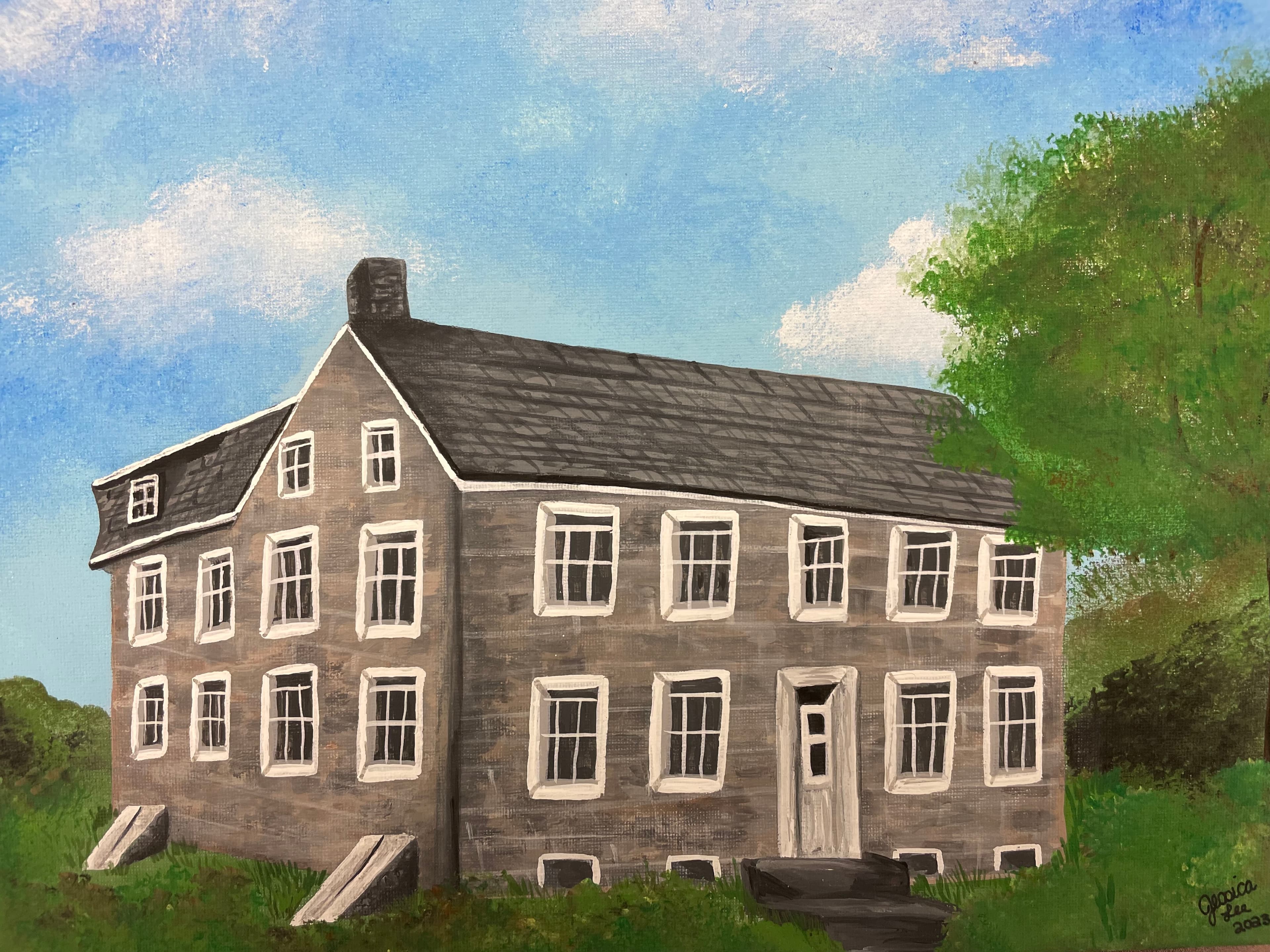 Dech House Painting