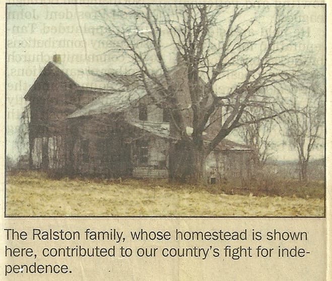 The Ralston Homestead